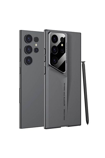 İncisoft Samsung Galaxy S23 Ultra Compatible Case Elegant Stylish Design Cover Case with Camera Protection