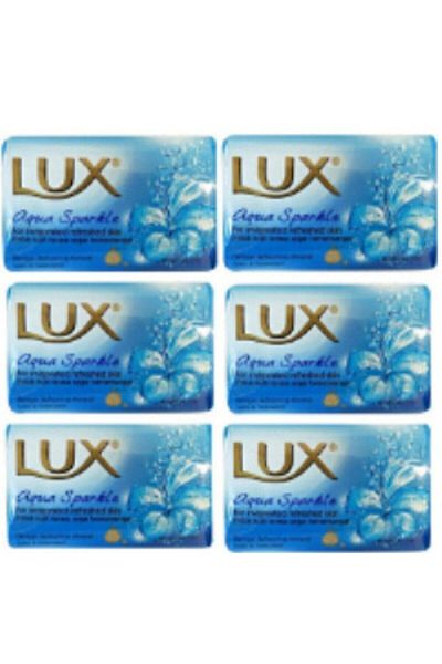 LUX Soap 80 gr 6 pcs Total 480 gr Aqua Sparkle