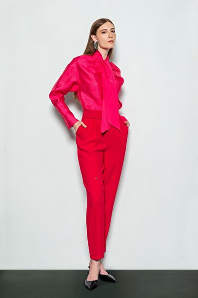 KAMEYA İP DETAY PENSLİ PANTOLON 25W20630