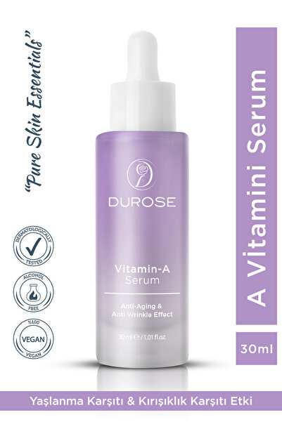 DUROSE yaşlanma ve kırışıklık karşıtı A vitamini retinol serum 30 ml