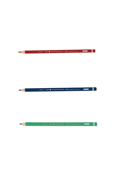 Faber Castell Copy Pen Set of 3 - Red - Blue - Green