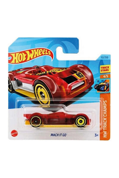 HOT WHEELS 1/64 Ölçek Tekli Regular Arabalar HKK40 Hw Track Champs / Mach It ...