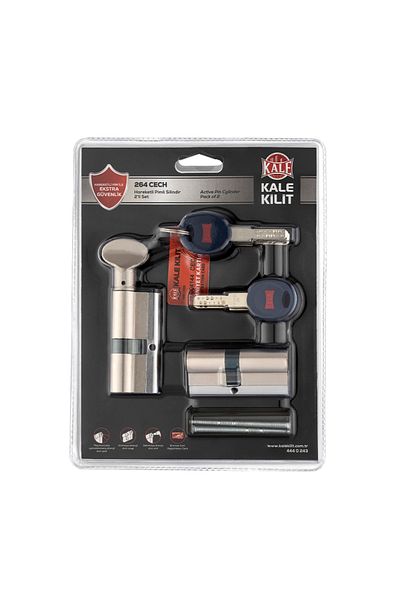 Kale Kilit Kale 264 Cech Set of 2 Movable Pin Cylinder 68mm