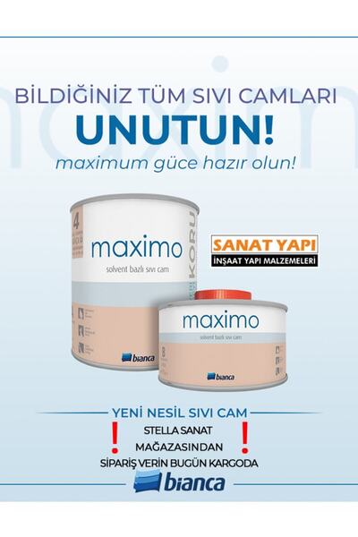 Bianca Maximo Sıvı Cam Vernikten 4 Kat Daha Koruyucu