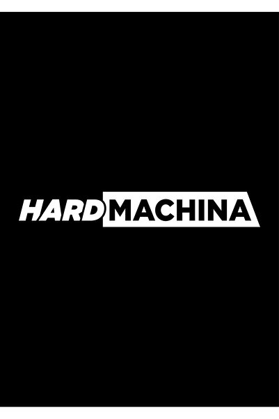 Genel Markalar Hard Machine Oto Cam Sticker Araba Sticker 20X3 Cm