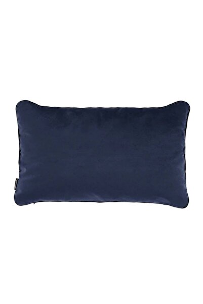YARATICI TASARIM Pile Cushion Pillow Case Navy Blue Color 50X30
