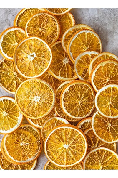 DATAD برتقال مجفف 10 قطع شريحة برتقال مجففة طبيعية منتج تزيين الكيك والحلوى