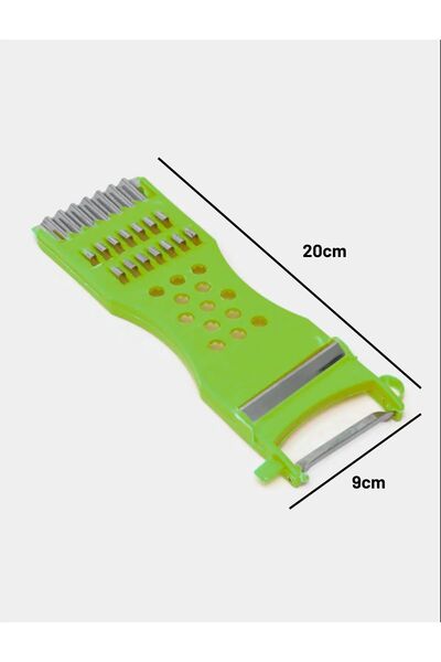 homeneeds مقشرة مبشرة كبيرة الحجم - قطاعة خضروات متعددة الوظائف