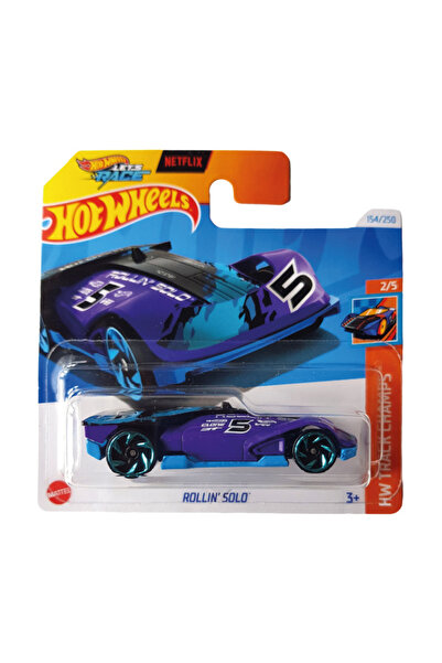HOT WHEELS 1/64 Ölçek Tekli Regular Arabalar HTC06 Hw Track Champs / Rollin' Solo