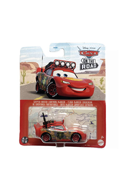 DİSNEY CARS Disney Cars Arabalar Filmi 1/55 Ölçek Tekli Karakter Araçlar HKY29 On The Road / Cryptid Buster Ligh