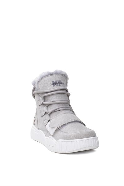 M.P. M.P 242-1876ZN Γκρι Γυναικεία Sneaker Μποτάκια
