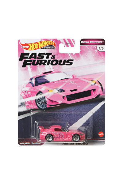 HOT WHEELS 1/64 Ölçek Fast & Furious Temalı Premium Yurt Dışı Araçlar GJR81 Honda S2000 - Suki (Blis