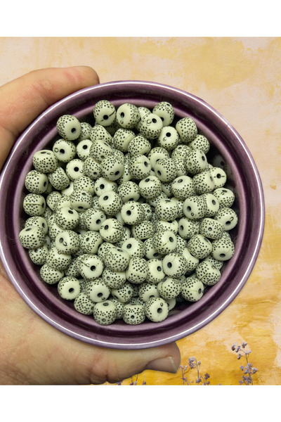 Flea Market 60 قطعة من الخرز الأكريليكي المزخرف - خرز المجوهرات، مادة يدوية