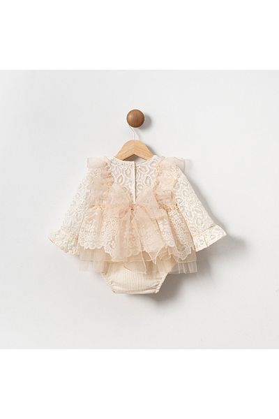 Cumino Long Sleeve Princes Baby Girl Romper