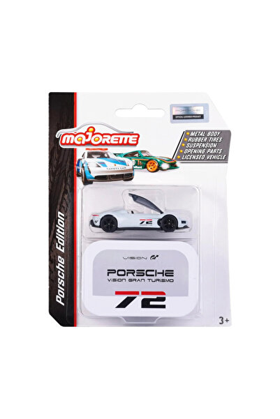 Majorette 1/64 Scale Porsche Edition Themed Premium Vehicles 212053161-6 Porsche Vision Gran Turismo