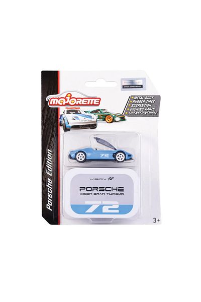 Majorette 1/64 Scale Porsche Edition Themed Premium Vehicles 212053161-1 Porsche Vision Gran Turismo