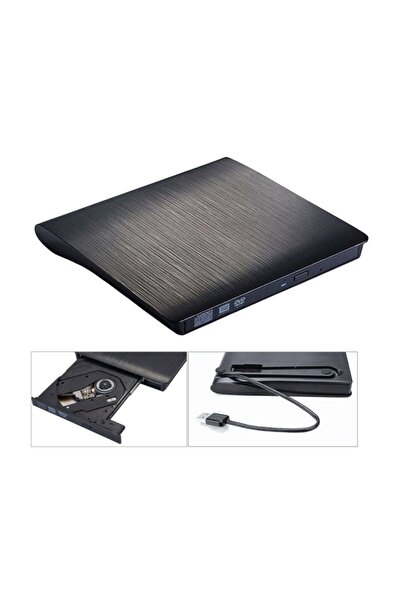 SD TREND Harici Dvd Rw Usb 3.0 Ultra Ince Cd Dvd Yazıcı Okuyucu