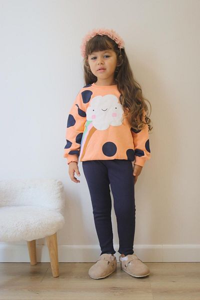 2kids2mom 100% Cotton Set for Girl - Top and Bottom Set