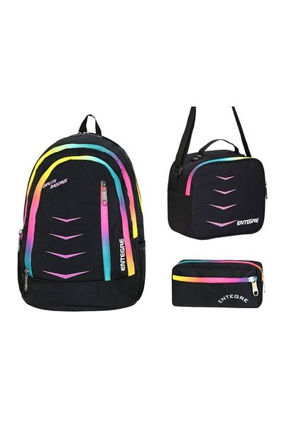 Çanta Sepetim Integrated 9954 3-Piece Primary School Bag Set