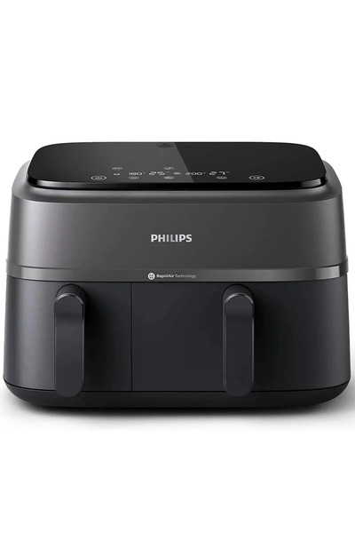 Philips NA350/00 3000 Serisi Çift Hazneli Airfryer Siyah
