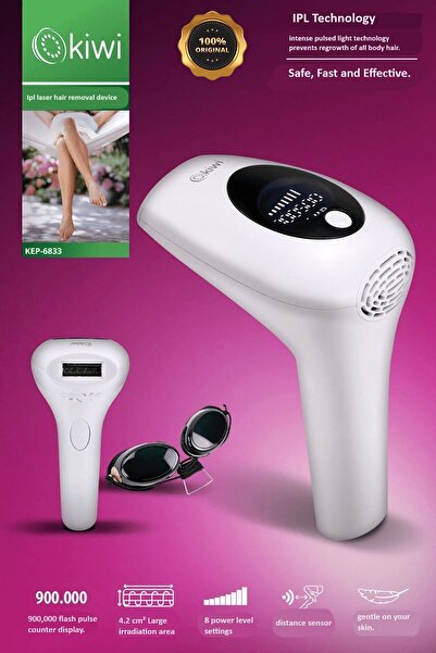 Kiwi Tüy Alma Cihazı Kablolu Epilatör , Tüm Vücut , Ipl Lazer Epilasyon