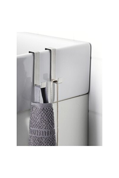 IKEA Σετ από ανοξείδωτο ατσάλι 8,3 εκ. 2 - Πόρτα και κρεμάστρα για πετσέτες