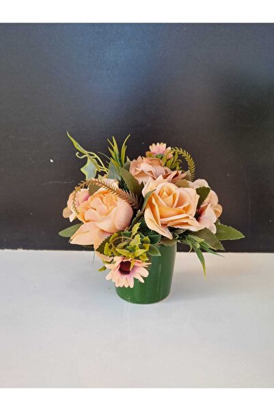 Destina Tasarım Tv Ünite Süsü Yapay Çiçek Aranjman Ev dekorasyonu/ Ofis Dekor...