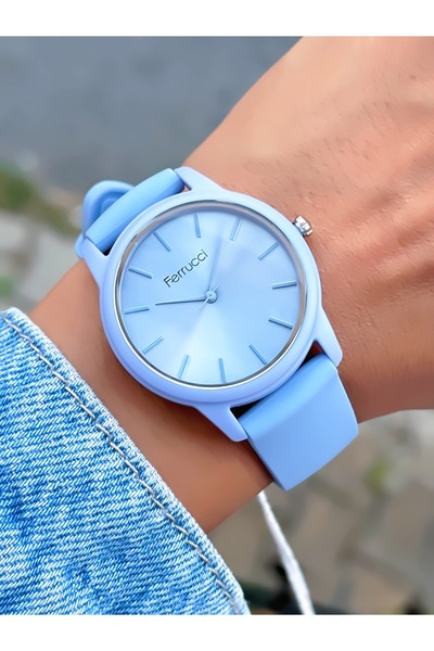 Ferrucci SPOR SİLİKON KORDON 3 ATM SU GEÇİRMEZ KADIN KOL SAATİ