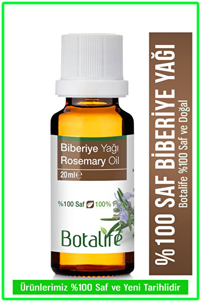 Botalife Biberiye Yağı 20ml - %100 Saf ve Doğal (Seyreltilmemiş)