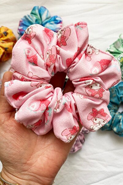 MODAZEY Melody Desenli Lastikli & Scrunchie Toka