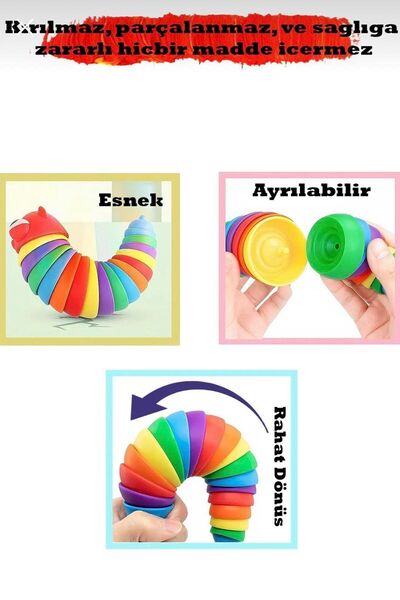 Kayyum Oyuncak Sevimli Eğitici Tırtıl