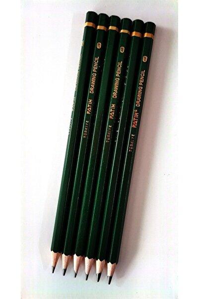 Fatih Resim Kalemi seti (2B, 4B, 6B)(6'lı)