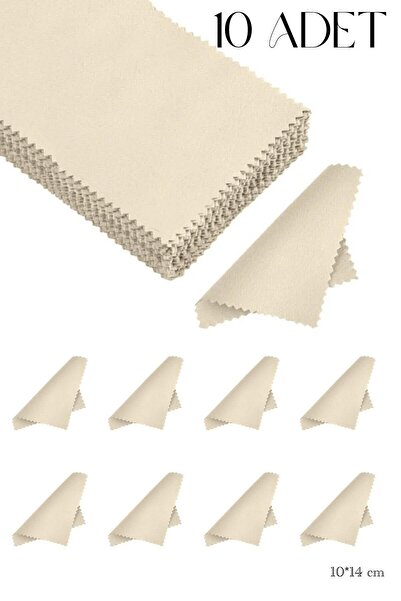 Beyisa Bakım Kiti Serisi 10 Adet Mücevher Altın Gümüş Takı Silme Temizleme Pa...