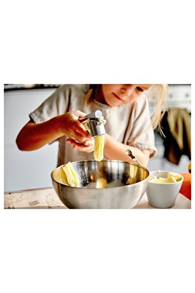 IKEA 2 Adet Blanda Blank Servis Kasesi Salata Kasesi Makarna Kasesi Paslanmaz Çelik 28cm