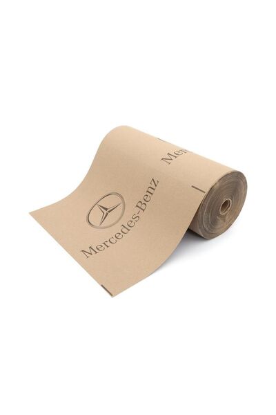 HİRA TEKNİK Mercedes Baskılı Kağıt Paspas 500/rulo 40*50 cm Uyumlu