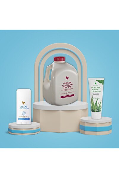 Forever Living Seti - Deodorant-diş Macunu-aleo Berry Nectari Üçlü Takım Bir Arada - 67-28-34