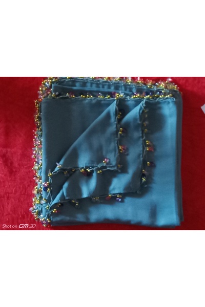 hoaryage Scriere cu mărgele de piatră de cristal lucrată manual, pânză de brâ...