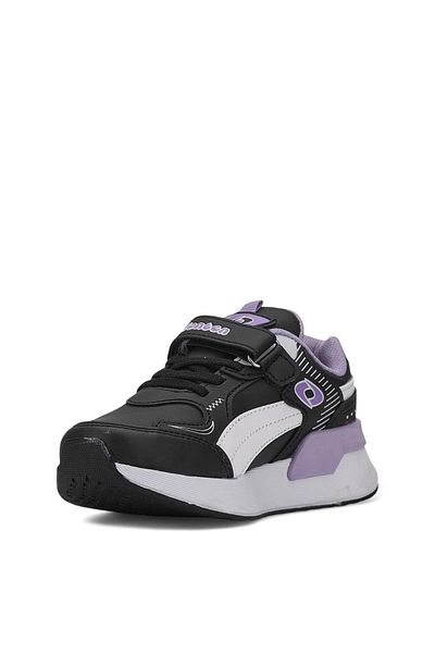 Tuğba Ortopedi 729-1 Orthopedic Girl's Sneaker - Black/Lilac, Preschool
