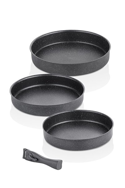 Taç Royal 12 Piece - Cooking Set with Removable Handle