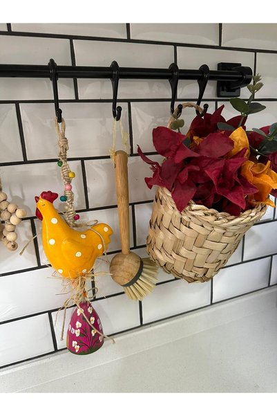 Süs Dükkanı Wicker pot basket decorative gift multi-purpose basket model