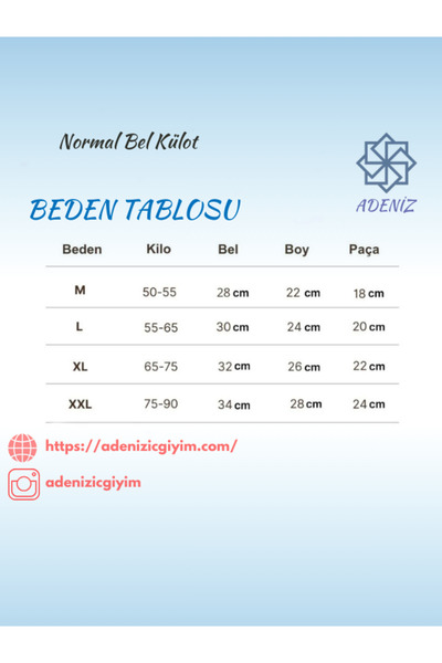 Adeniz Bikini pentru femei din bumbac Lycra - Chiloți slip Pachet de 4 piele