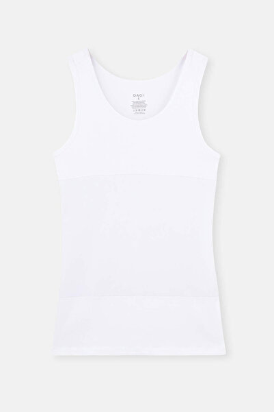 Dagi Corset alb pentru bărbați