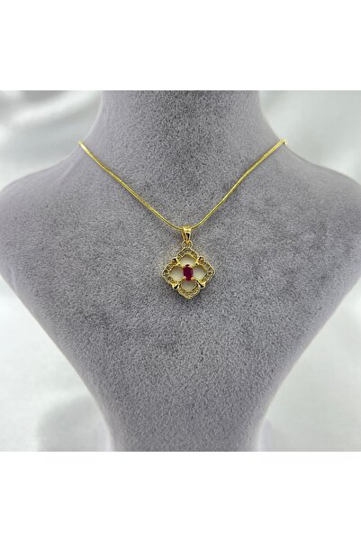 Lavienta قلادة فولاذية عتيقة - ذهبي