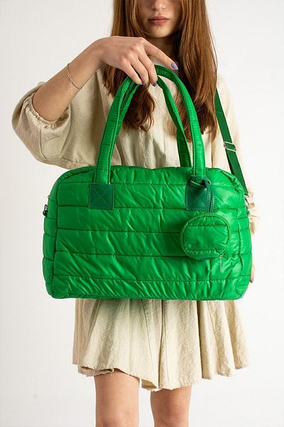 Moda Devrin Daily Mother Baby Bag Beach με Πράσινο Πορτοφόλι τσάντα πολλαπλών χρήσεων