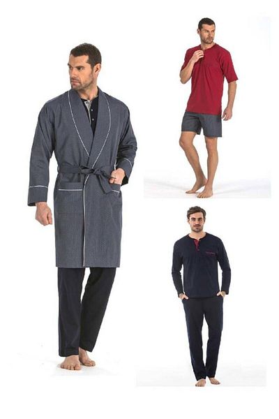 Pierre Cardin 5560 Ανδρική προίκα Πιτζάμα Πεντάτεμα - Μπλε ναυτικό