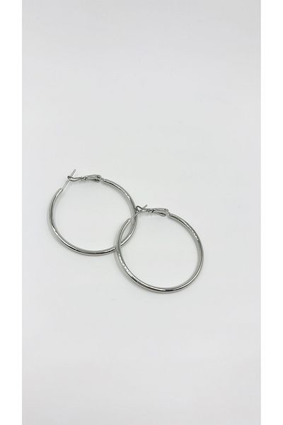 LadyLiJewels Silver Hoop Earrings