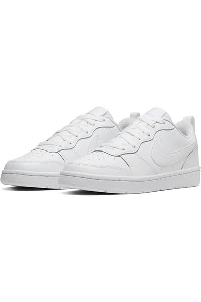 Nike Women's White Court Borough Low 2 Sports Shoes Bq5448-100