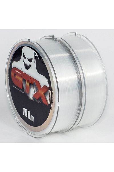 Tornado Gtx Ghost Fish Tape 180m 0.401mm 17.8kg Transparent Fluorocarbon Coated