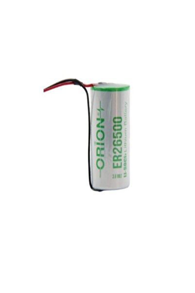 ERPİLSAN ELEKTRONİK ER26500 H 3.6V Orta Boy Soketli Lityum Pil 10CM + MOLEX 5...