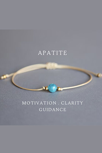 NBS Beautiful Naturel Stones سوار أباتيت أنيق وعالي الجودة - أحجار كريمة طبيع...